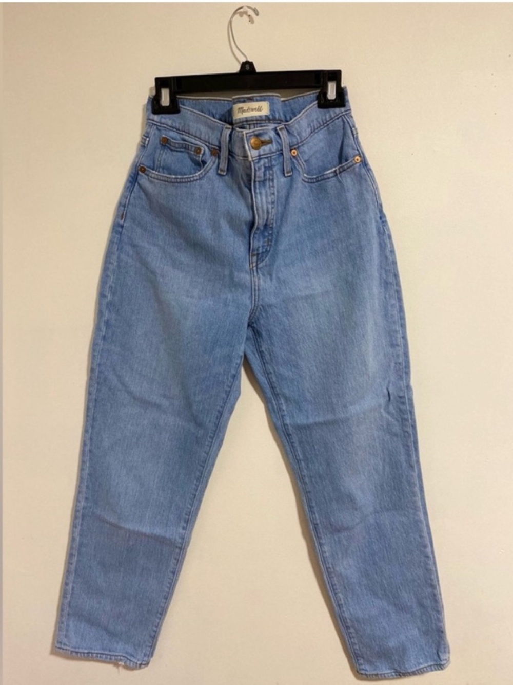 EUC Madewell Women's High Rise Cotton Light Blue Jeans, size 29